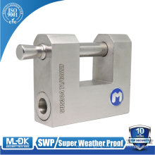 MOK locks W71/60WF Shackle Diameter 11mm Stainless Steel Rectangular Padlock